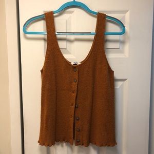 Madewell Knit Sweater Tank.